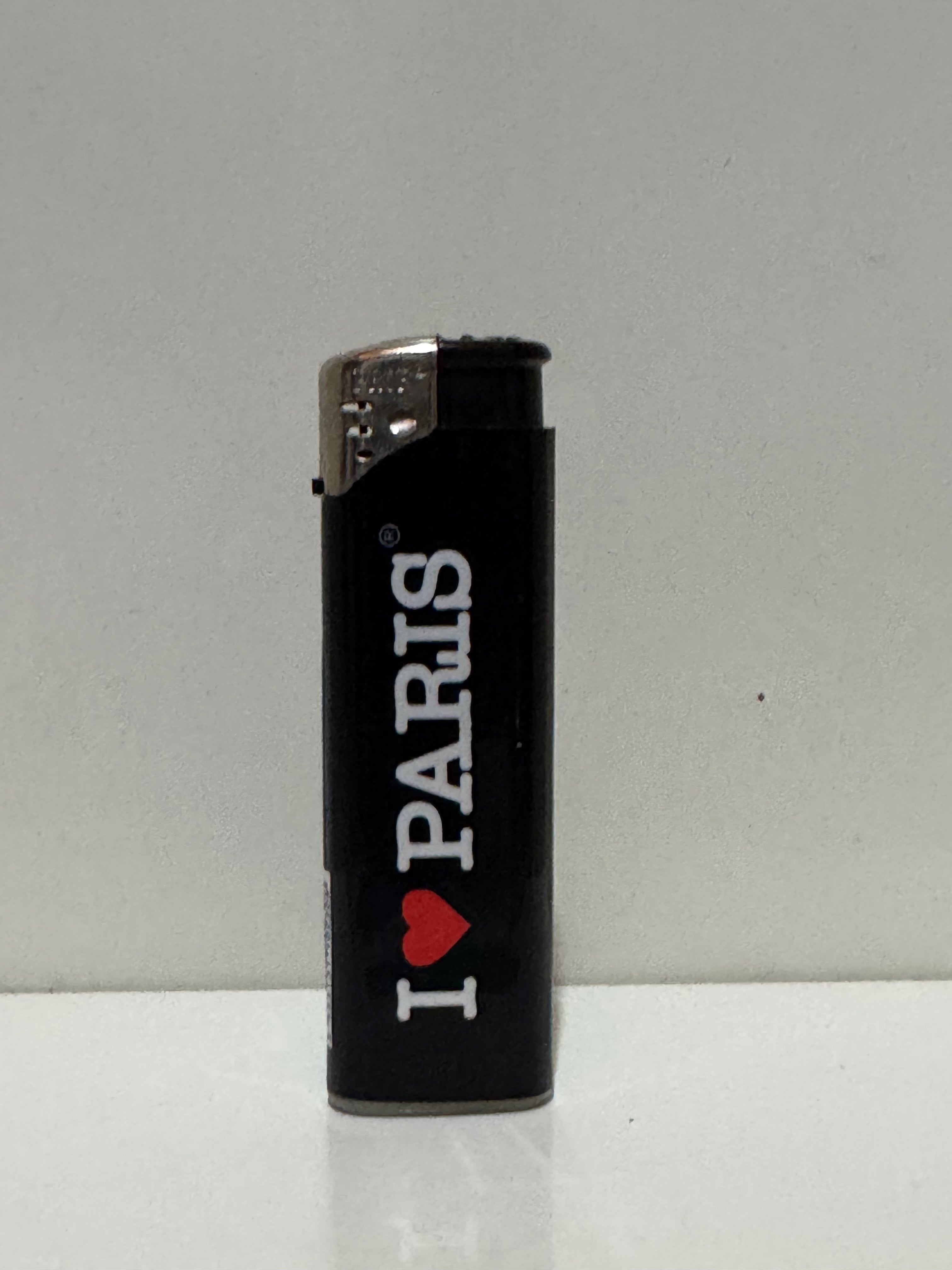 I Love Paris souvenir lighter – black