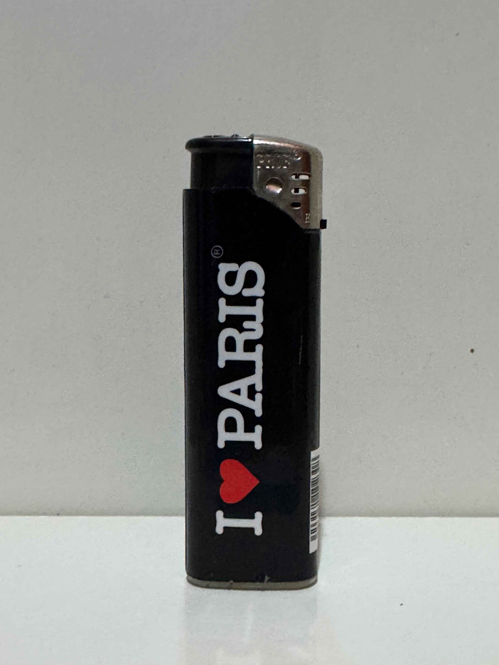 Collectible I Love Paris Souvenir Lighter - Elegant Black Classic for Enthusiasts
