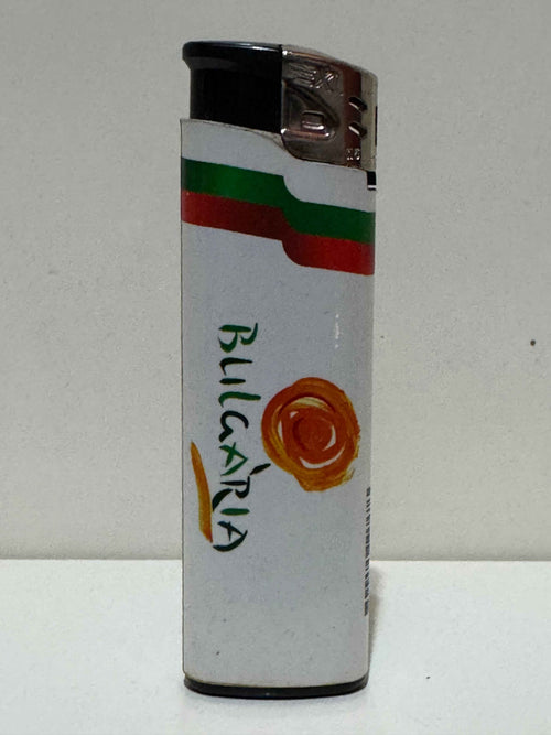 Discover the Charm of Bulgaria with Our Bulgaria Tourism Rose Lighter – White with National Flag Colors