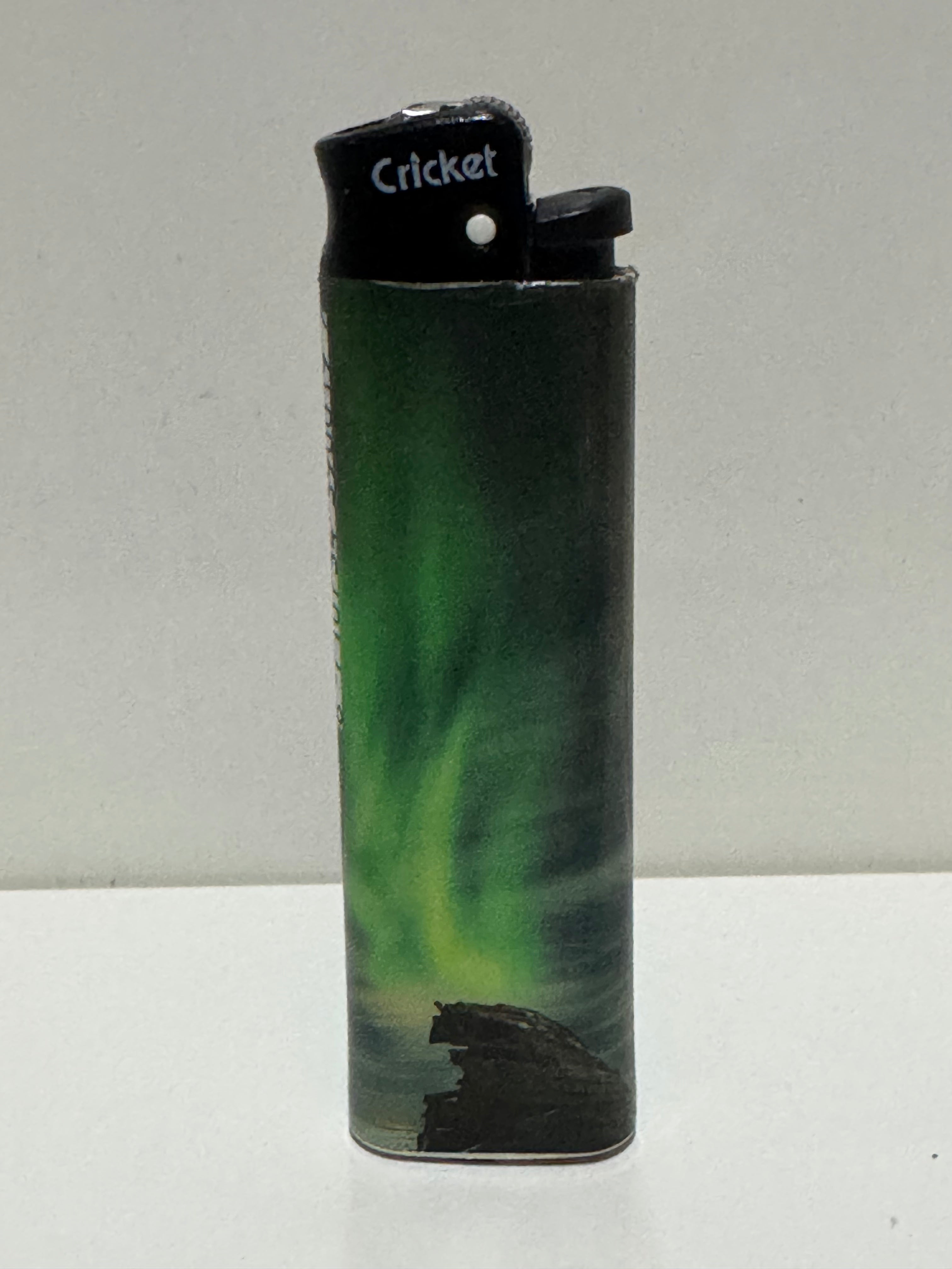 Cricket Northern Lights lighter – Iceland aurora photo print