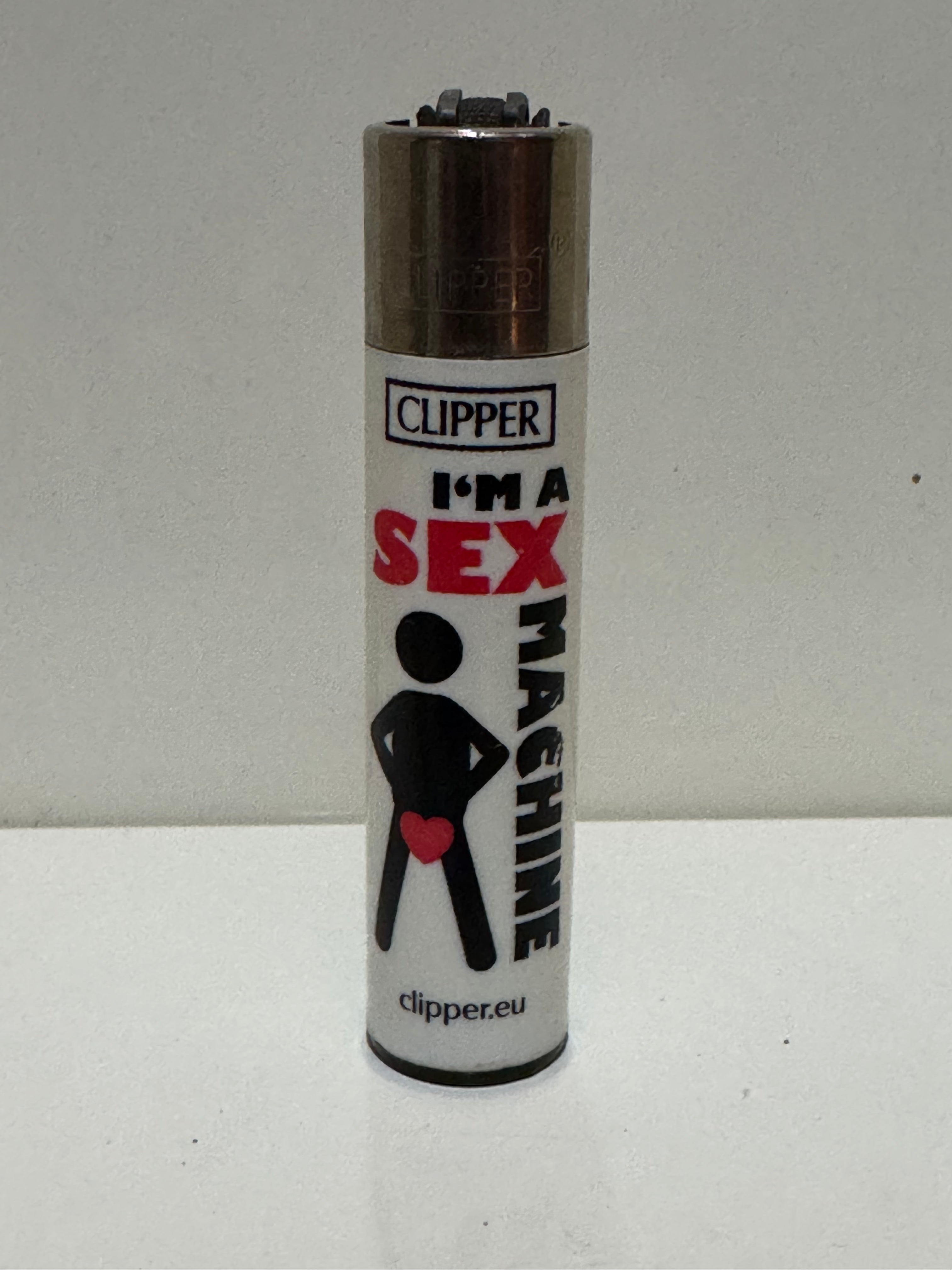 Clipper novelty slogan lighter – adult humour design (18+)
