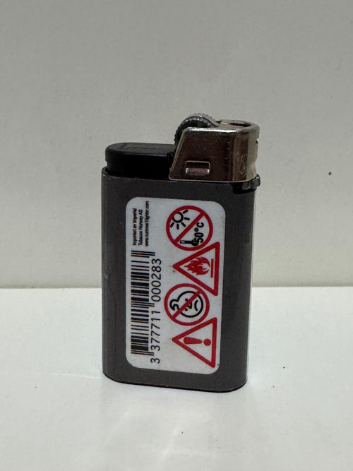All-seeing eye pyramid lighter – black streetwear graphic