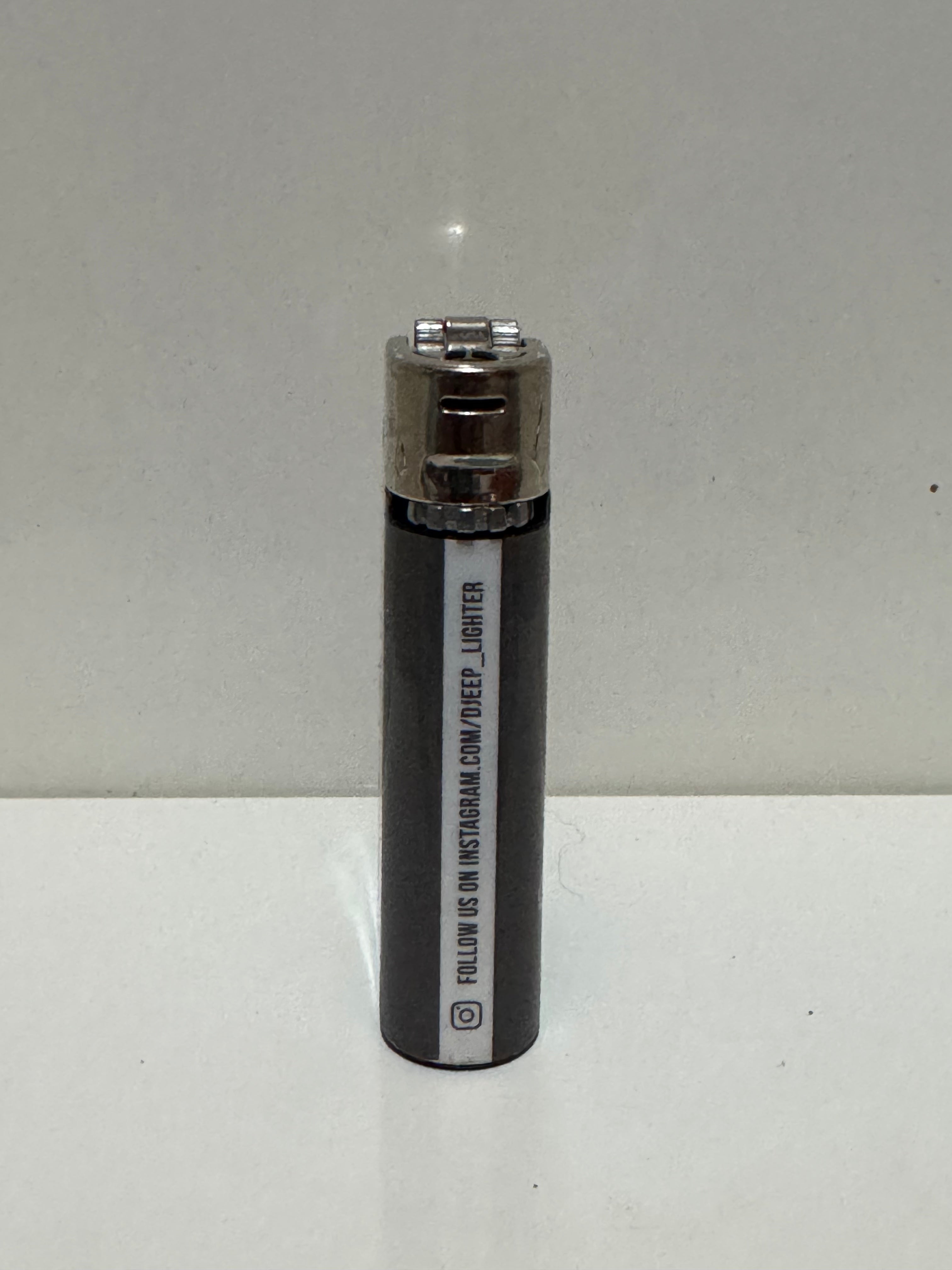 All-seeing eye pyramid lighter – black streetwear graphic