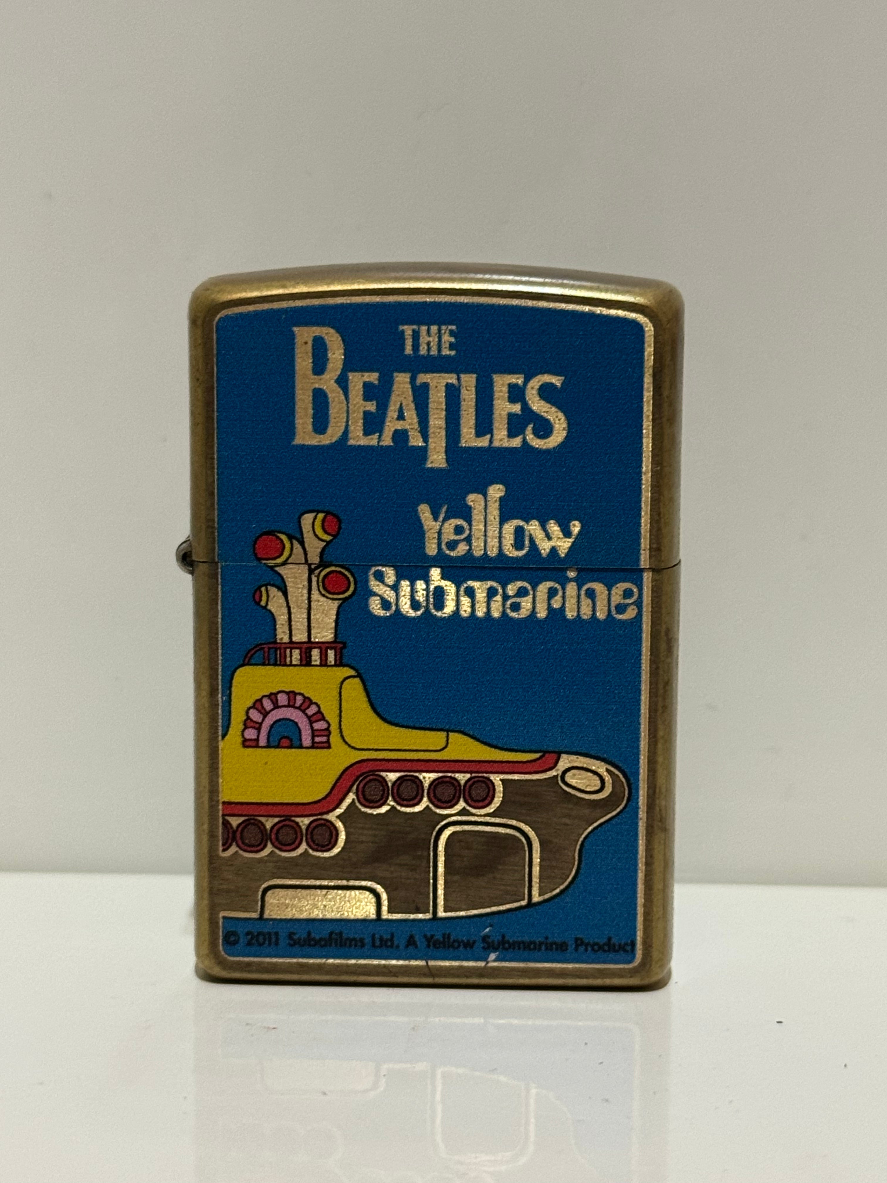 Zippo The Beatles Yellow Submarine lighter – 2011 edition with original box, model 204B