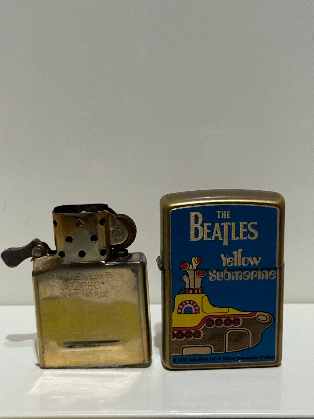 Zippo The Beatles Yellow Submarine lighter – 2011 edition with original box, model 204B